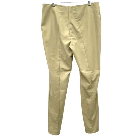 Akris Melissa Techno Pants Khaki Women's Size 8 in Excellent Used Condition - Picture 3 of 8